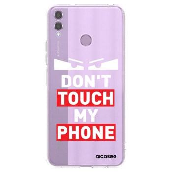 Picasee Honor 8X Hülle - Transparentes Silikon - Shadow Eye - Transparent