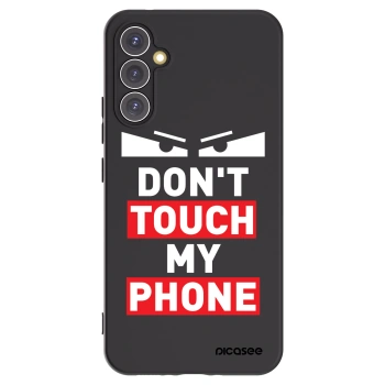 Picasee Samsung Galaxy A34 5G A346B Hülle - Schwarzes Silikon - Shadow Eye - Transparent