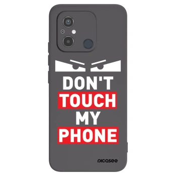 Picasee Xiaomi Redmi 12C Hülle - Schwarzes Silikon - Shadow Eye - Transparent