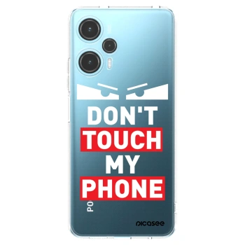 Picasee Xiaomi Poco F5 Hülle - Transparentes Silikon - Shadow Eye - Transparent