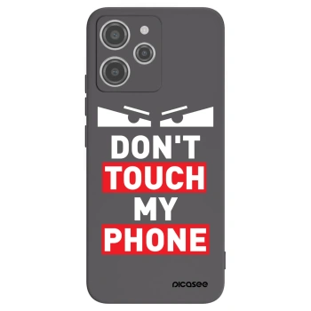 Picasee Xiaomi Redmi 12 4G Hülle - Schwarzes Silikon - Shadow Eye - Transparent