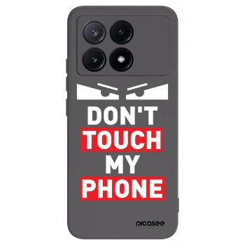Picasee Xiaomi Poco X6 Pro Hülle - Schwarzes Silikon - Shadow Eye - Transparent