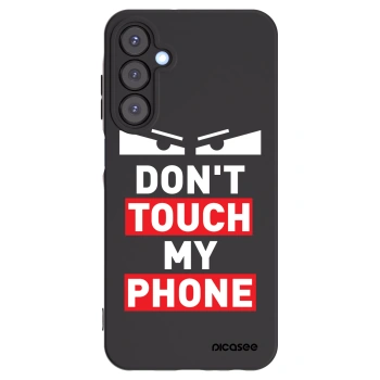 Picasee Samsung Galaxy A25 A256B 5G Hülle - Schwarzes Silikon - Shadow Eye - Transparent