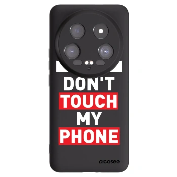 Picasee Xiaomi 14 Ultra Hülle - Schwarzes Silikon - Shadow Eye - Transparent