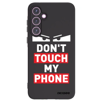 Picasee Samsung Galaxy A35 5G A356B Hülle - Schwarzes Silikon - Shadow Eye - Transparent