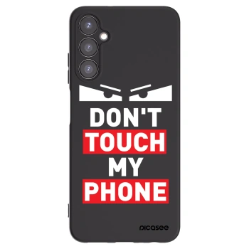 Picasee Samsung Galaxy A05s A057G Hülle - Schwarzes Silikon - Shadow Eye - Transparent