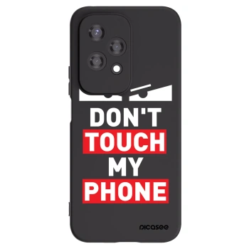 Picasee Honor 200 Lite Hülle - Schwarzes Silikon - Shadow Eye - Transparent