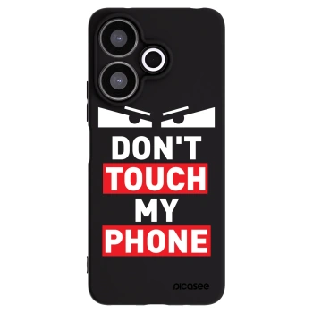 Picasee Xiaomi Redmi 13 4G Hülle - Schwarzes Silikon - Shadow Eye - Transparent
