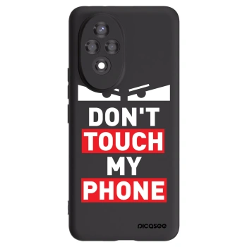 Picasee Honor 200 Pro 5G Hülle - Schwarzes Silikon - Shadow Eye - Transparent