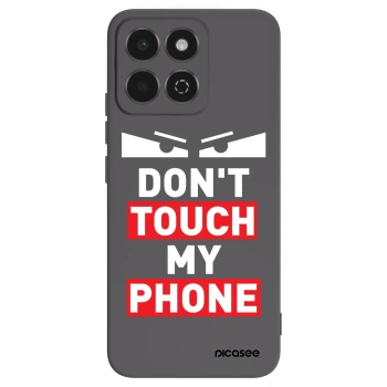 Picasee Honor 200 Smart 5G Hülle - Schwarzes Silikon - Shadow Eye - Transparent