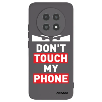 Picasee Realme 12X Hülle - Schwarzes Silikon - Shadow Eye - Transparent