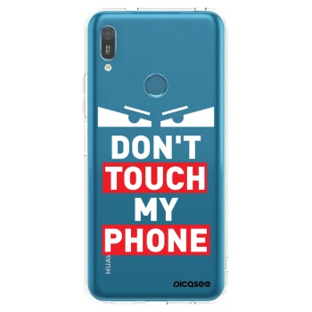 Picasee Huawei Y6 2019 Hülle - Transparentes Silikon - Shadow Eye - Transparent