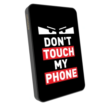 Powerbank mit MagSafe 5 000 mAh Grau - Shadow Eye - Transparent