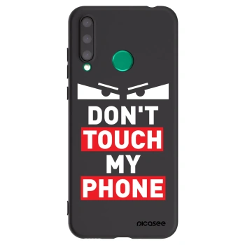 Picasee Honor 20 Lite Hülle - Schwarzes Silikon - Shadow Eye - Transparent