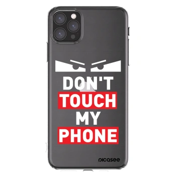 Picasee Apple iPhone 11 Pro Max Hülle - Transparentes Silikon - Shadow Eye - Transparent