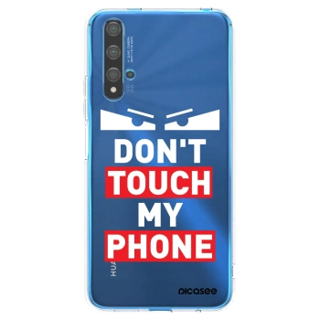 Picasee Huawei Nova 5T Hülle - Transparentes Silikon - Shadow Eye - Transparent