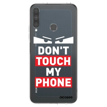 Picasee Huawei P40 Lite E Hülle - Transparentes Silikon - Shadow Eye - Transparent