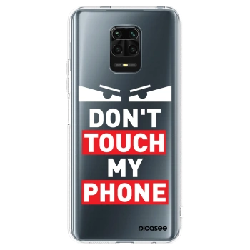 Picasee Xiaomi Redmi Note 9S Hülle - Transparentes Silikon - Shadow Eye - Transparent