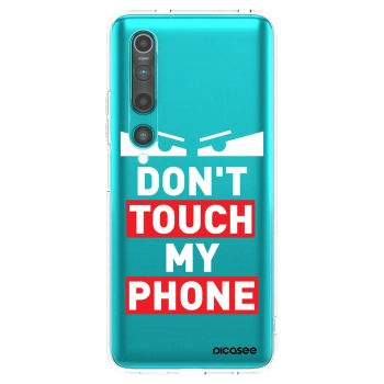 Picasee Xiaomi Mi 10 Hülle - Transparentes Silikon - Shadow Eye - Transparent