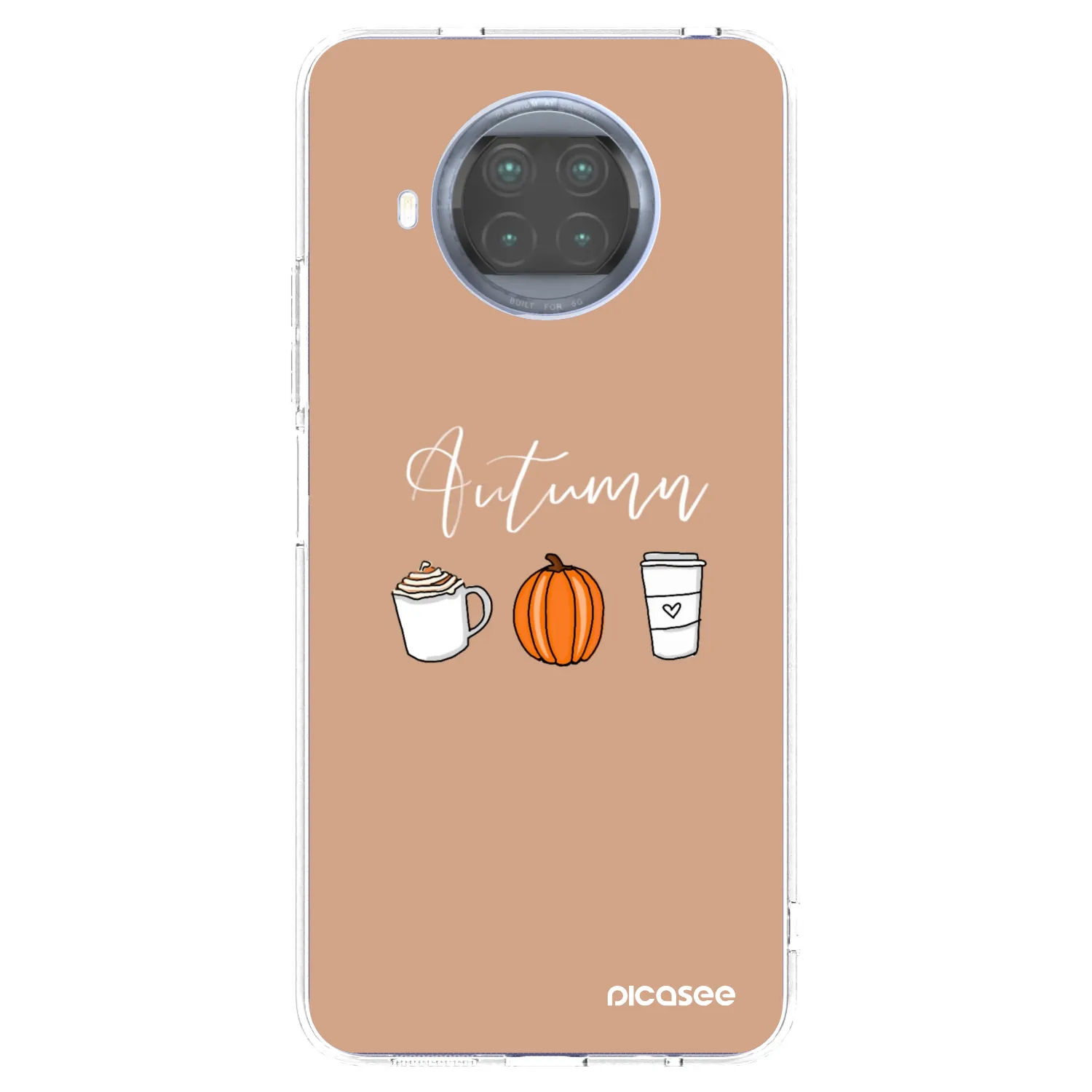 Picasee Xiaomi Mi 10T Lite Hülle - Transparentes Silikon - Autumn