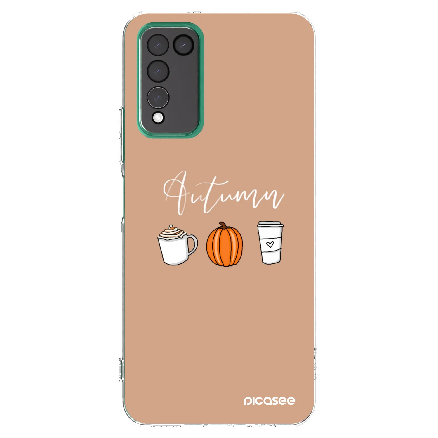 Picasee Honor 10X Lite Hülle - Transparentes Silikon - Autumn