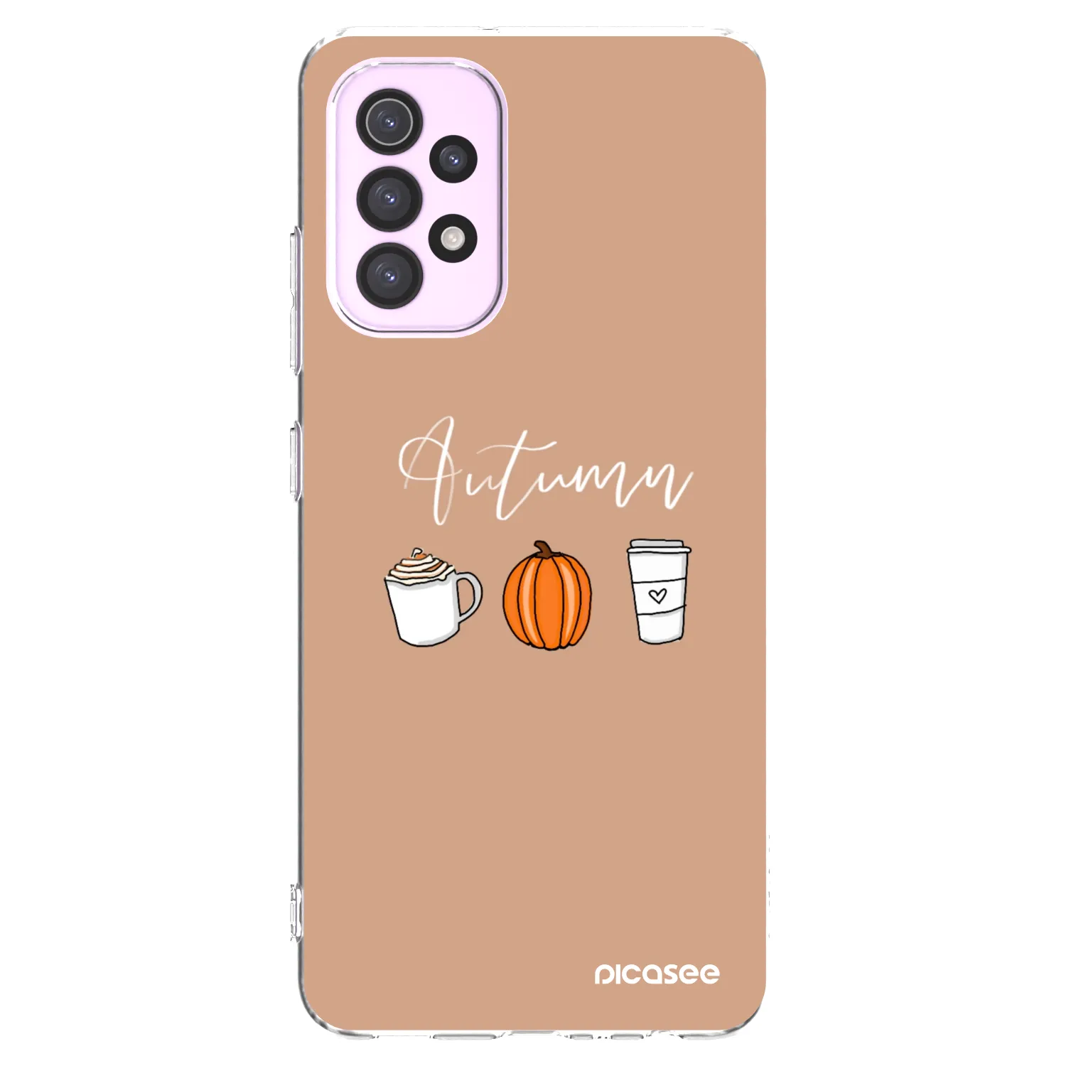 Picasee Samsung Galaxy A32 5G A326B Hülle - Transparentes Silikon - Autumn