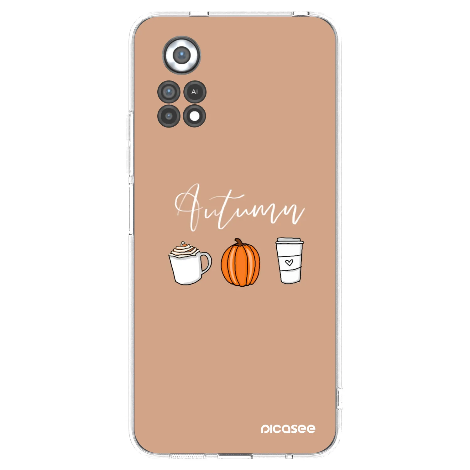 Picasee Xiaomi Poco X4 Pro 5G Hülle - Transparentes Silikon - Autumn