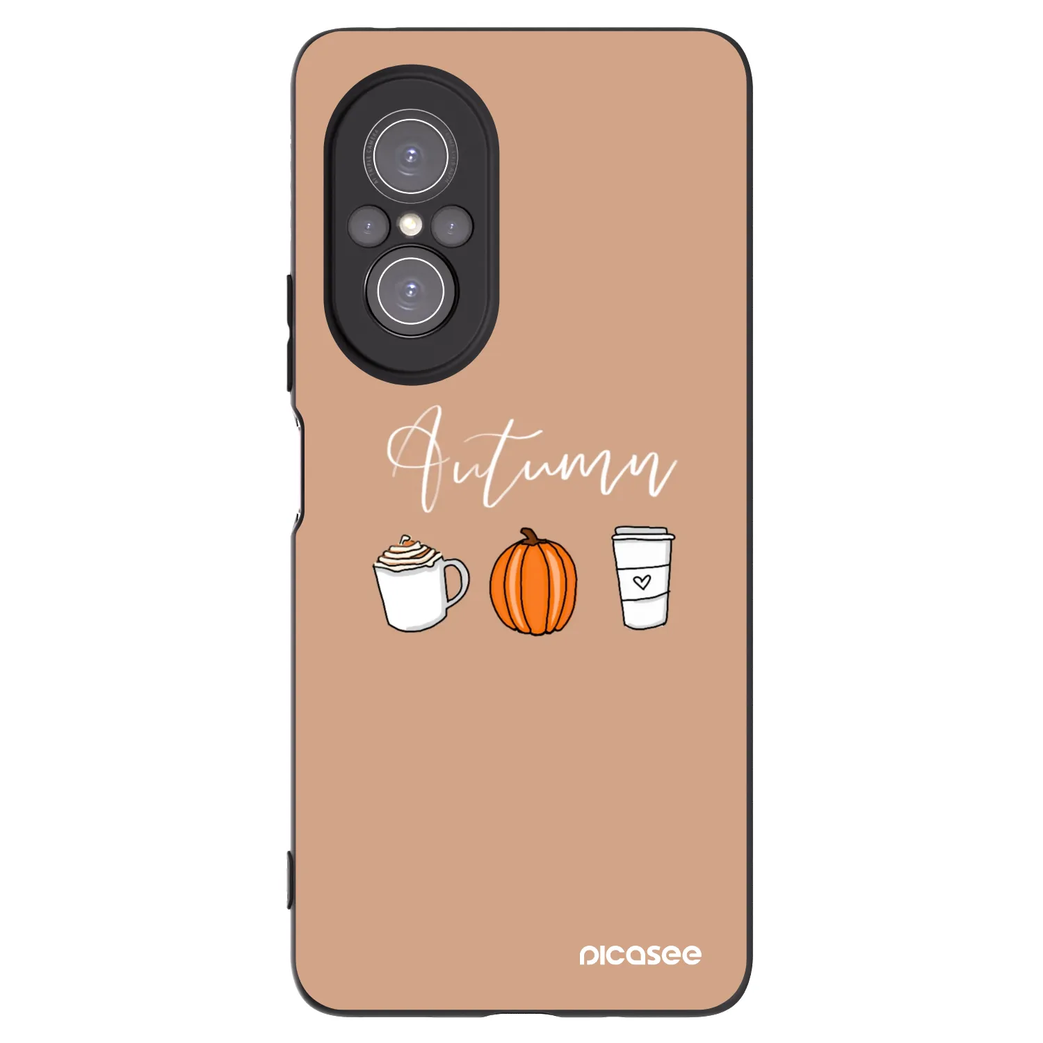 Picasee Huawei Nova 9 SE Hülle - Schwarzes Silikon - Autumn