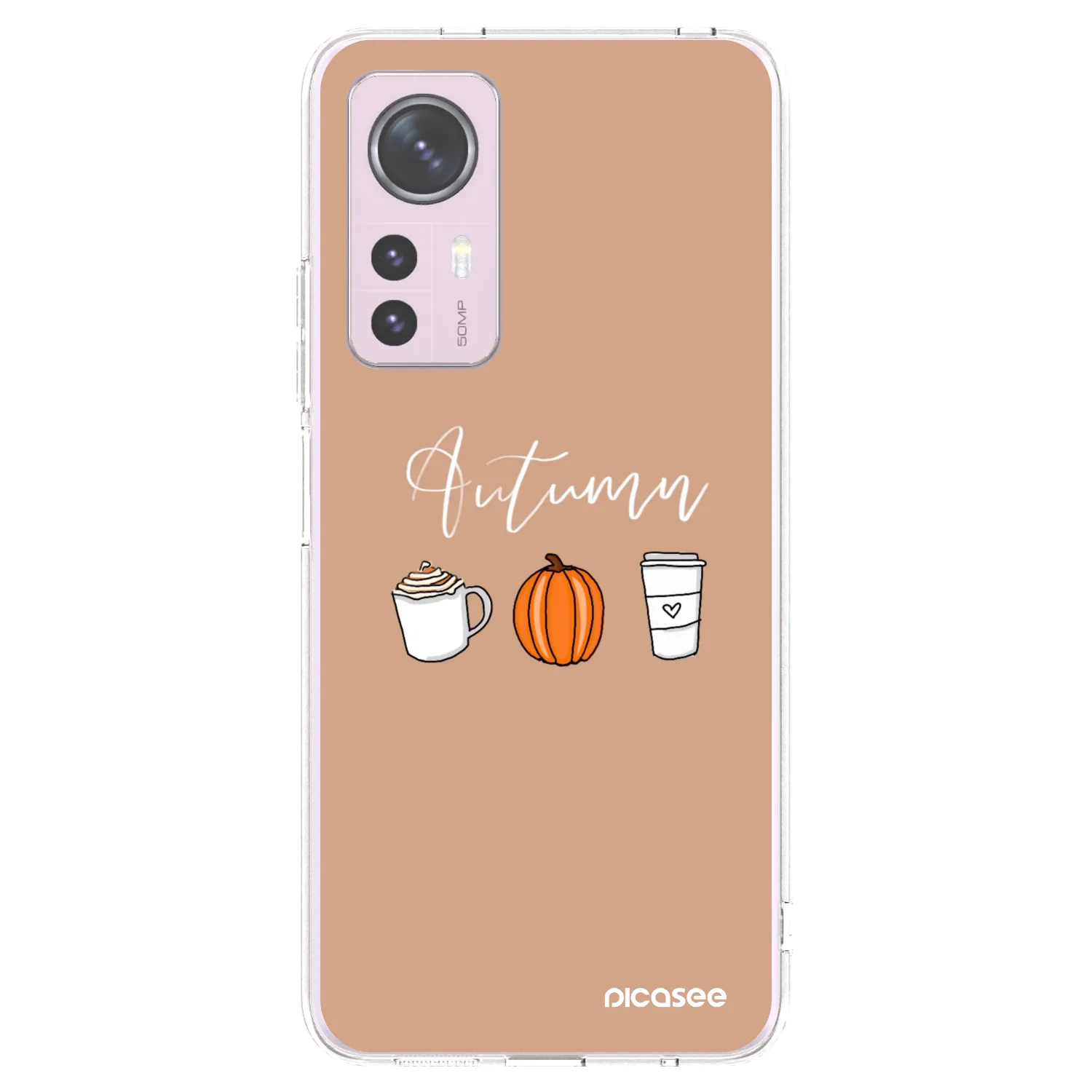 Picasee Xiaomi 12 Hülle - Transparentes Silikon - Autumn