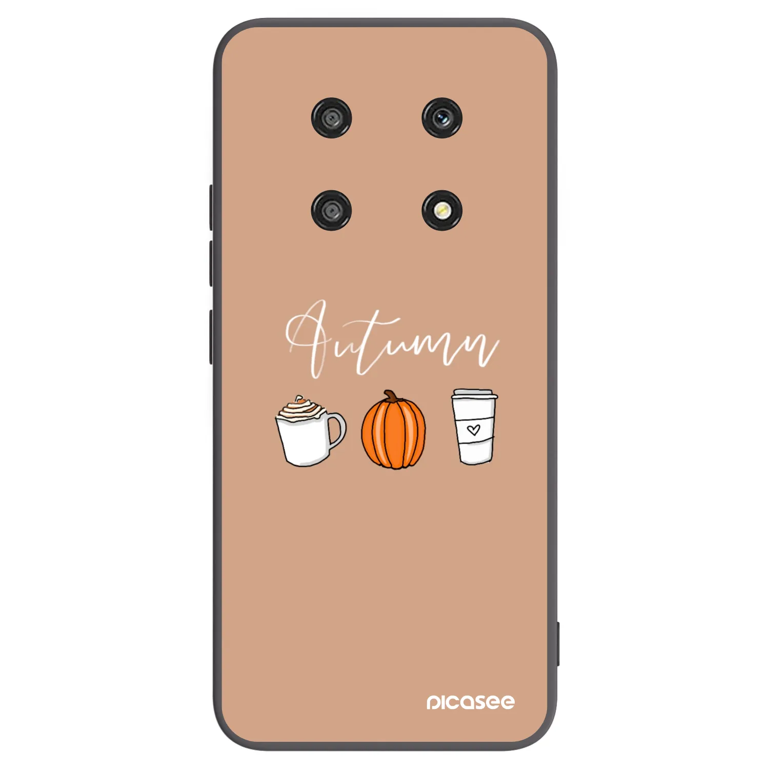 Picasee Honor Magic4 Lite 5G Hülle - Schwarzes Silikon - Autumn