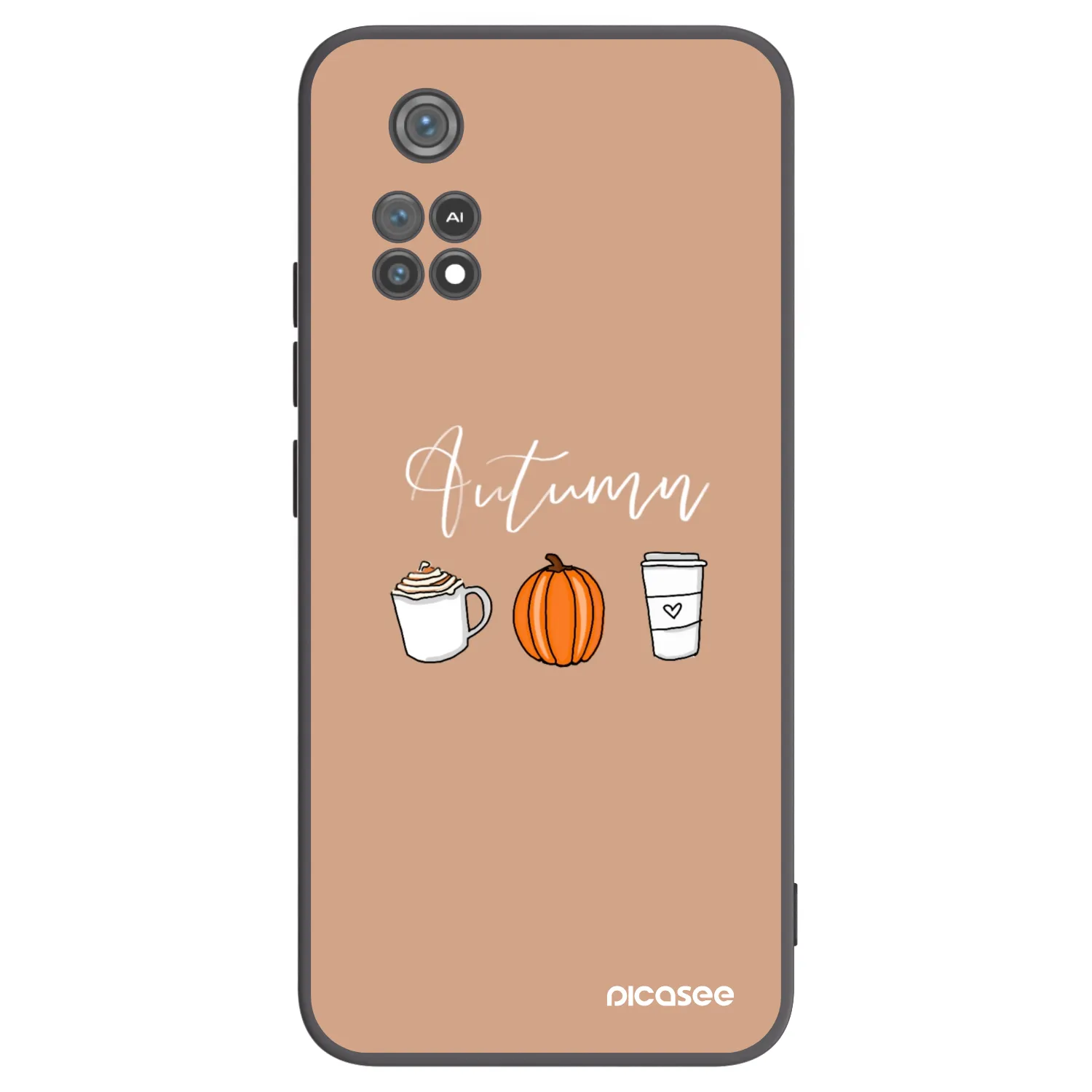 Picasee Xiaomi Poco M4 Pro Hülle - Schwarzes Silikon - Autumn