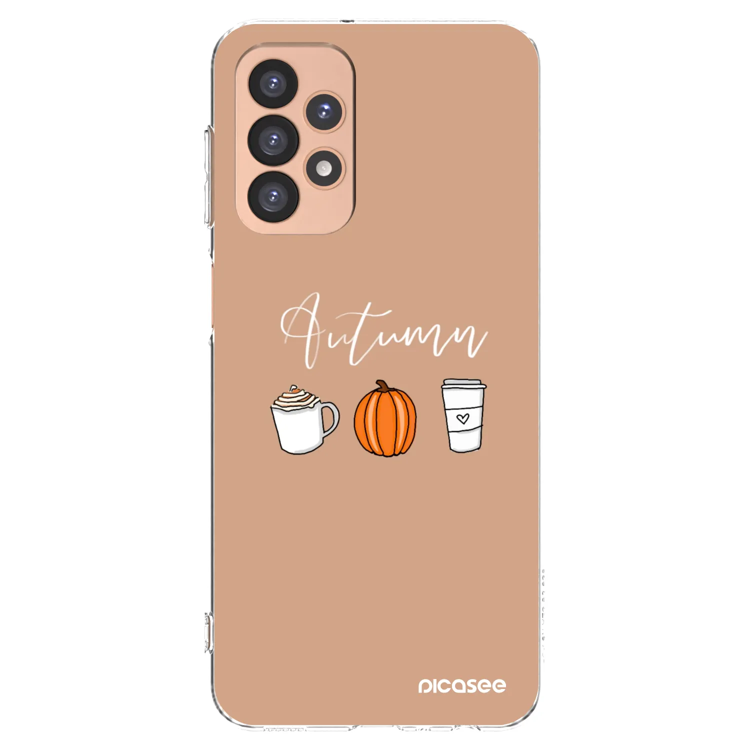 Picasee Samsung Galaxy A23 A236B 5G Hülle - Transparentes Silikon - Autumn