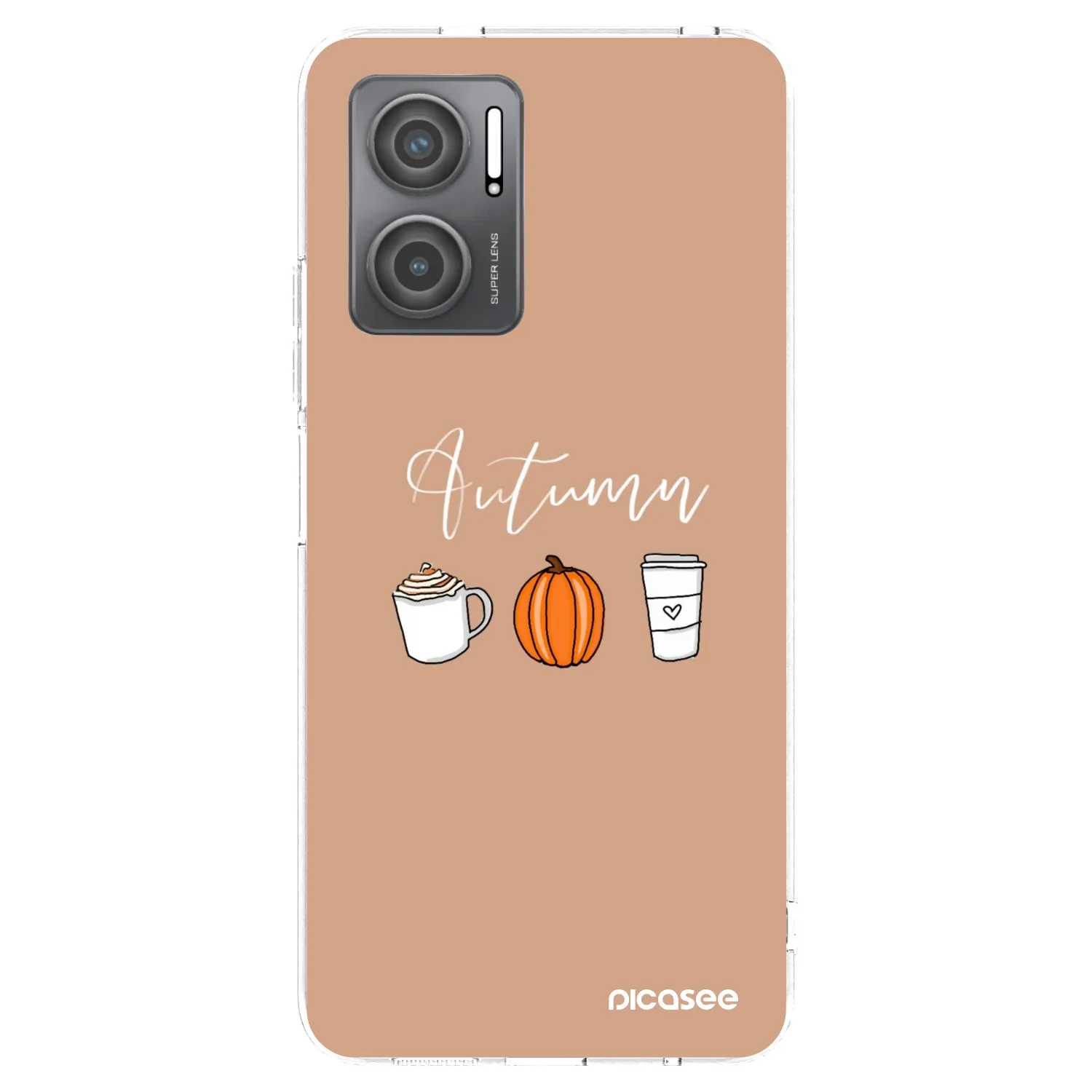 Picasee Xiaomi Redmi 10 5G Hülle - Transparentes Silikon - Autumn