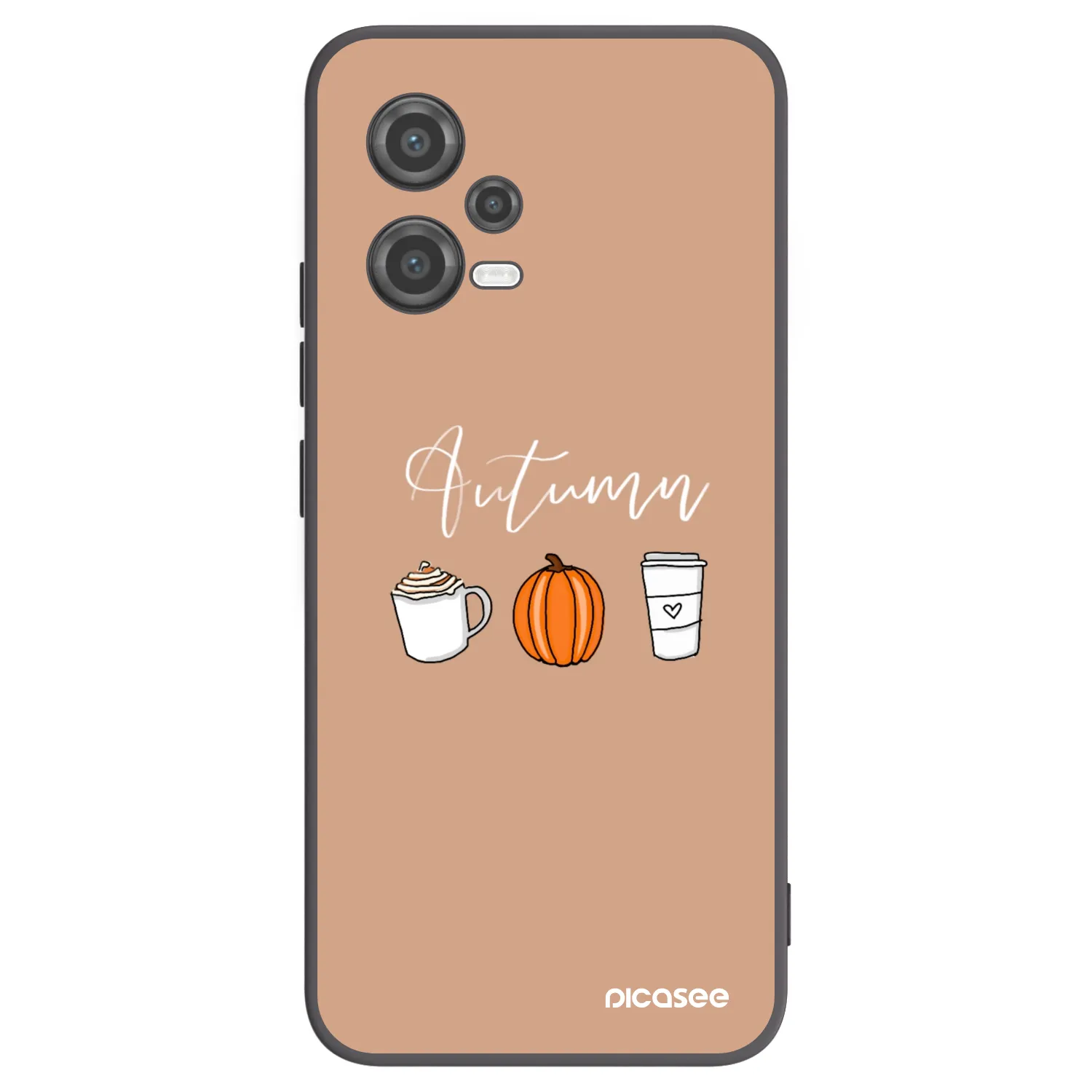 Picasee Xiaomi Poco X5 Hülle - Schwarzes Silikon - Autumn
