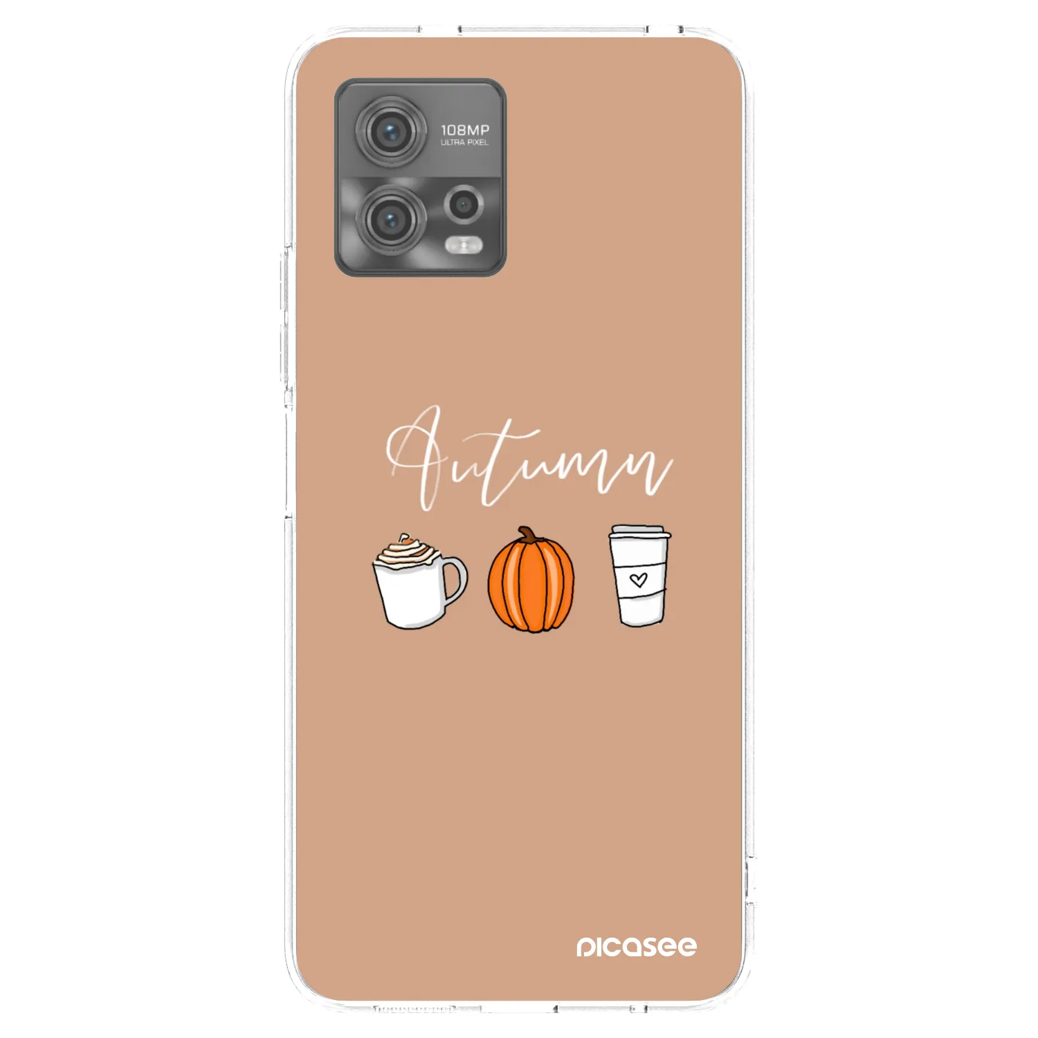 Picasee Motorola Moto G72 Hülle - Transparentes Silikon - Autumn