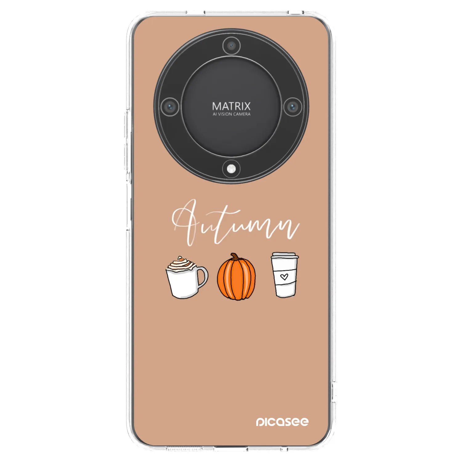 Picasee Honor Magic5 Lite 5G Hülle - Transparentes Silikon - Autumn