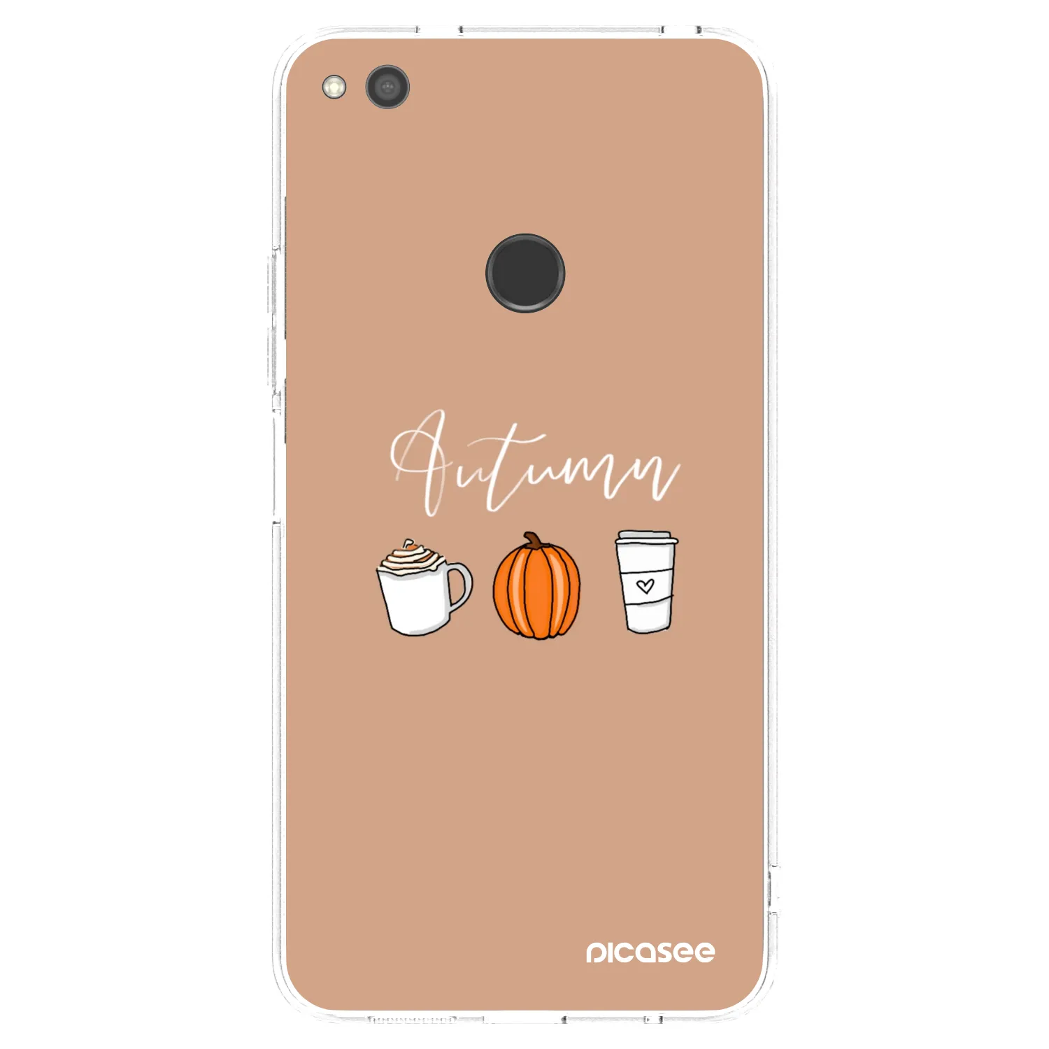Picasee Huawei P9 Lite 2017 Hülle - Transparentes Silikon - Autumn
