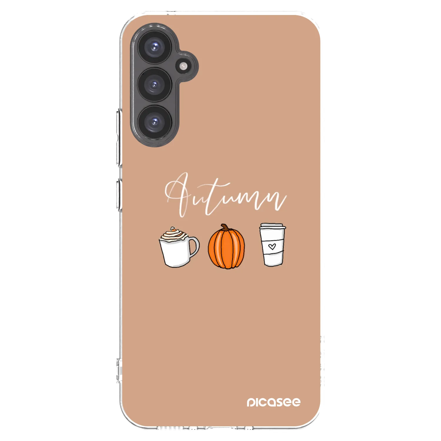 Picasee Samsung Galaxy A34 5G A346B Hülle - Transparentes Silikon - Autumn