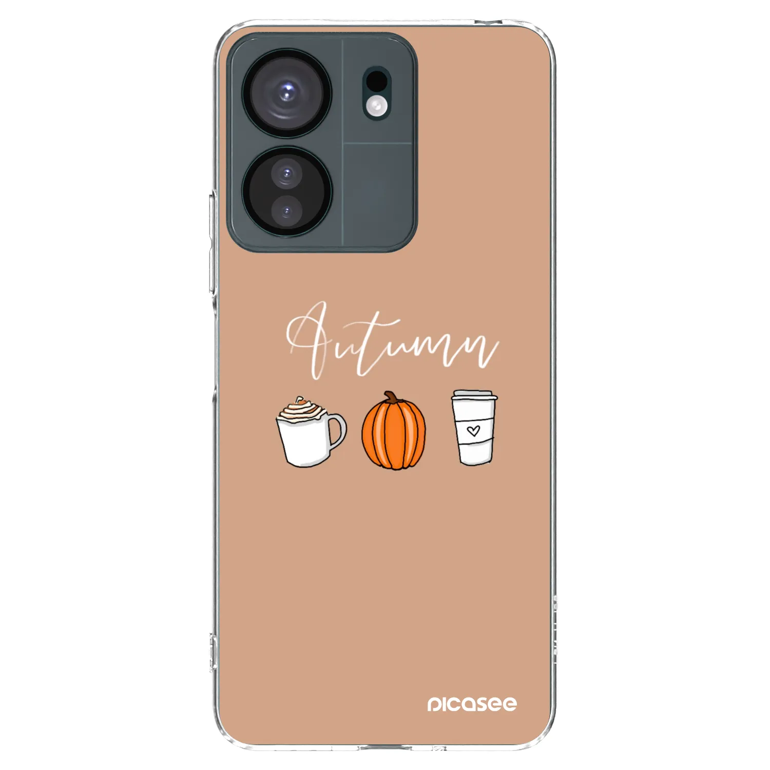 Picasee Xiaomi Redmi 13C 4G Hülle - Transparentes Silikon - Autumn