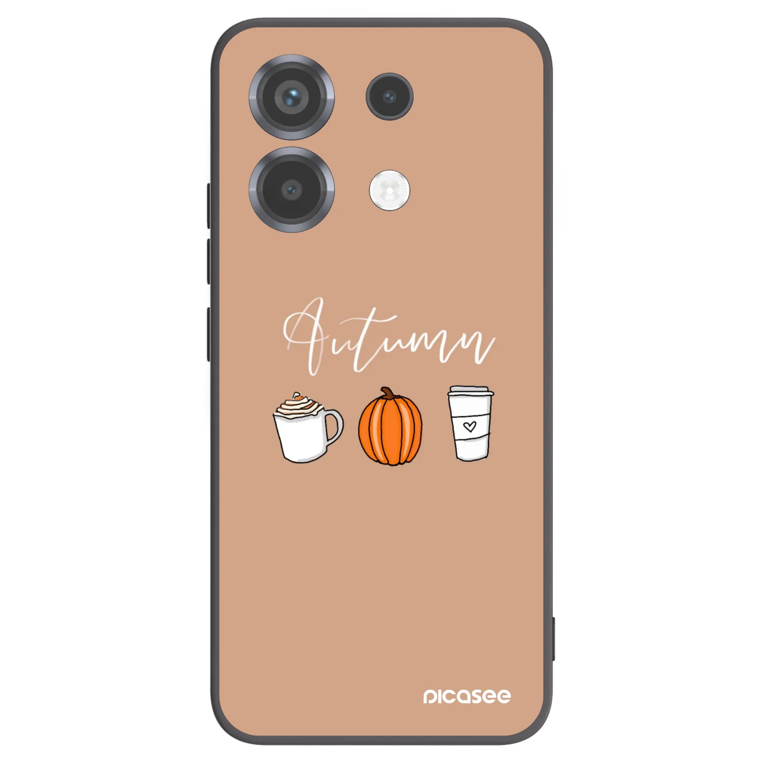 Picasee Xiaomi Poco X6 Hülle - Schwarzes Silikon - Autumn