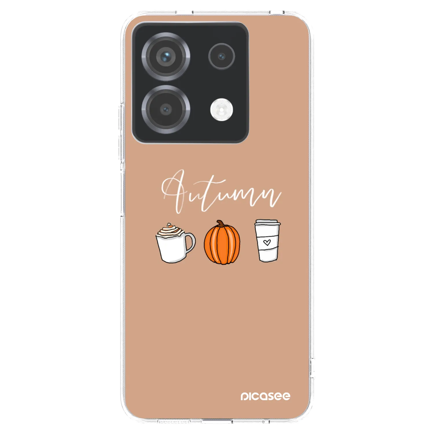 Picasee Xiaomi Poco X6 Hülle - Transparentes Silikon - Autumn
