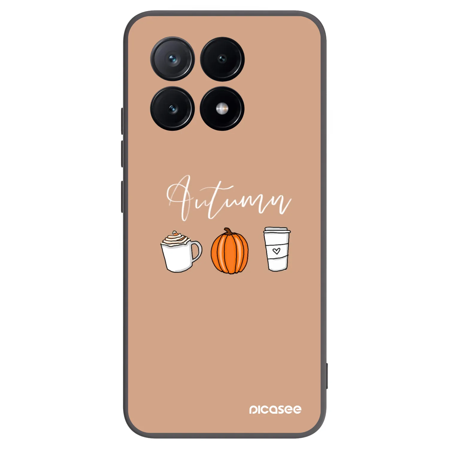 Picasee Xiaomi Poco X6 Pro Hülle - Schwarzes Silikon - Autumn
