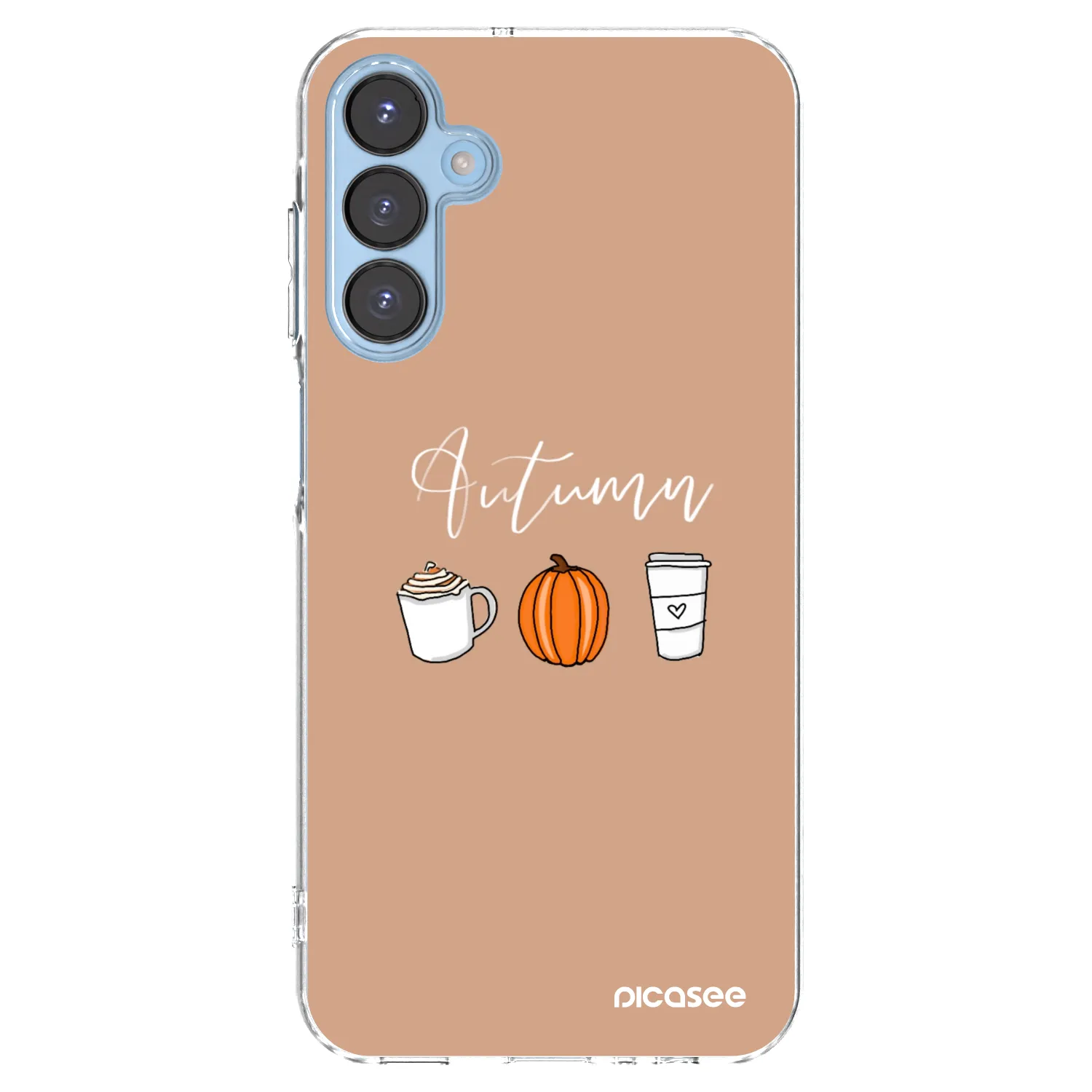 Picasee Samsung Galaxy A15 A156B 5G Hülle - Transparentes Silikon - Autumn