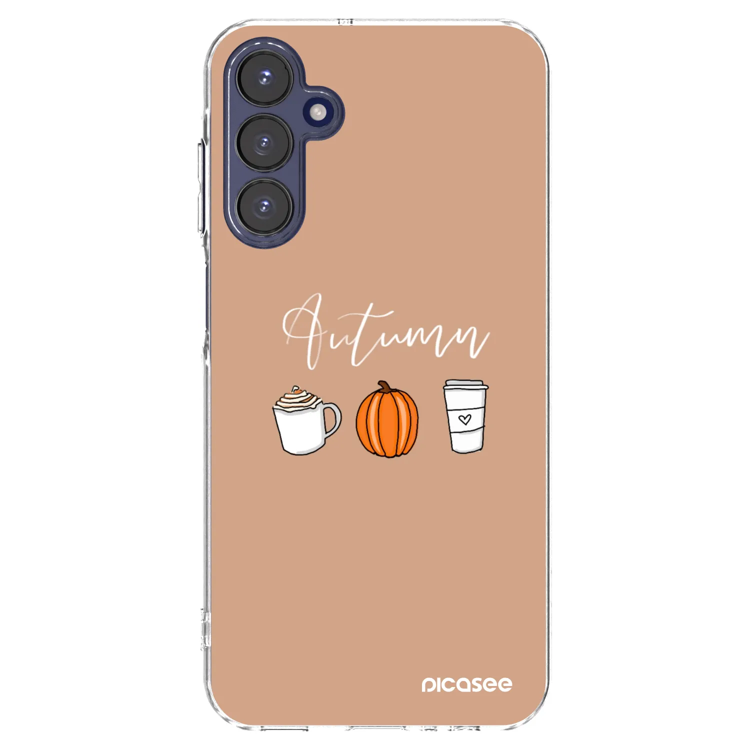 Picasee Samsung Galaxy A15 A155F 4G Hülle - Transparentes Silikon - Autumn