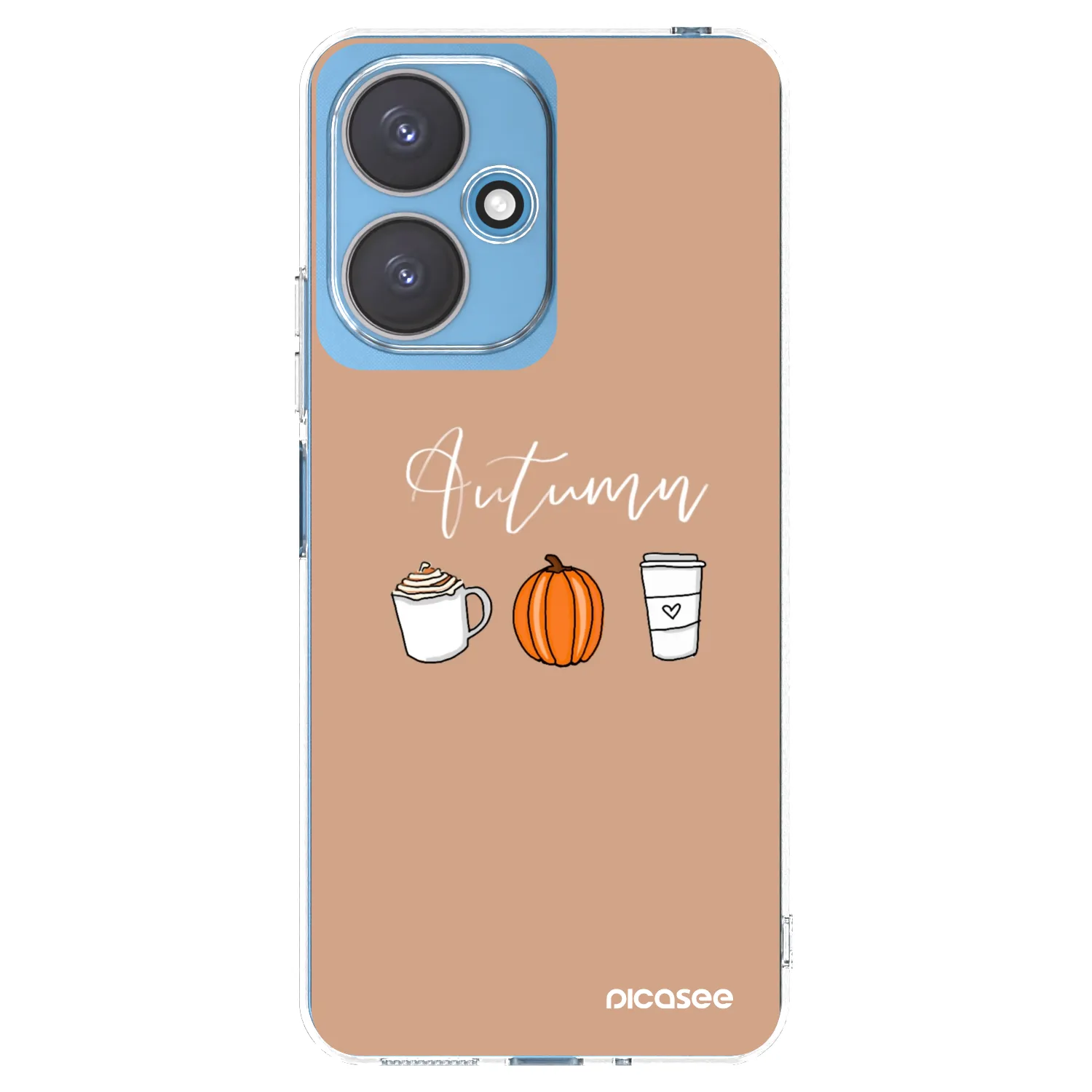 Picasee Xiaomi Redmi 13C 5G Hülle - Transparentes Silikon - Autumn