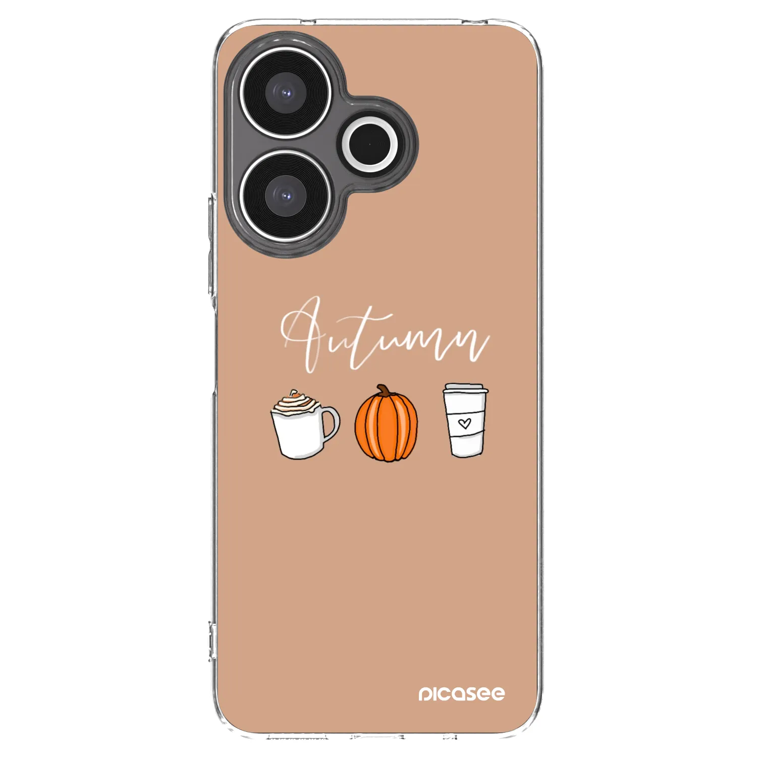 Picasee Xiaomi Redmi 13 4G Hülle - Transparentes Silikon - Autumn