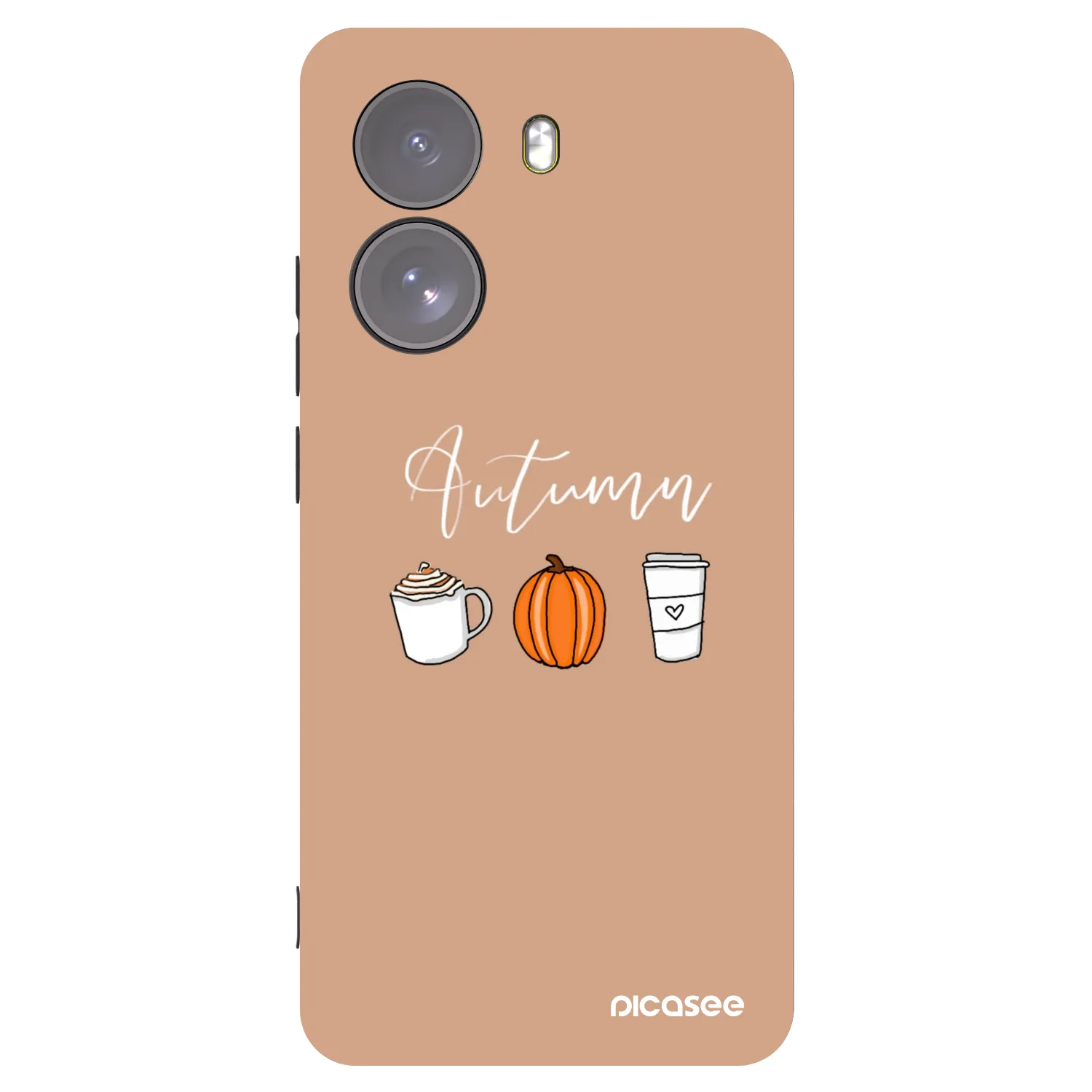 Picasee Xiaomi Poco X7 Hülle - Schwarzes Silikon - Autumn