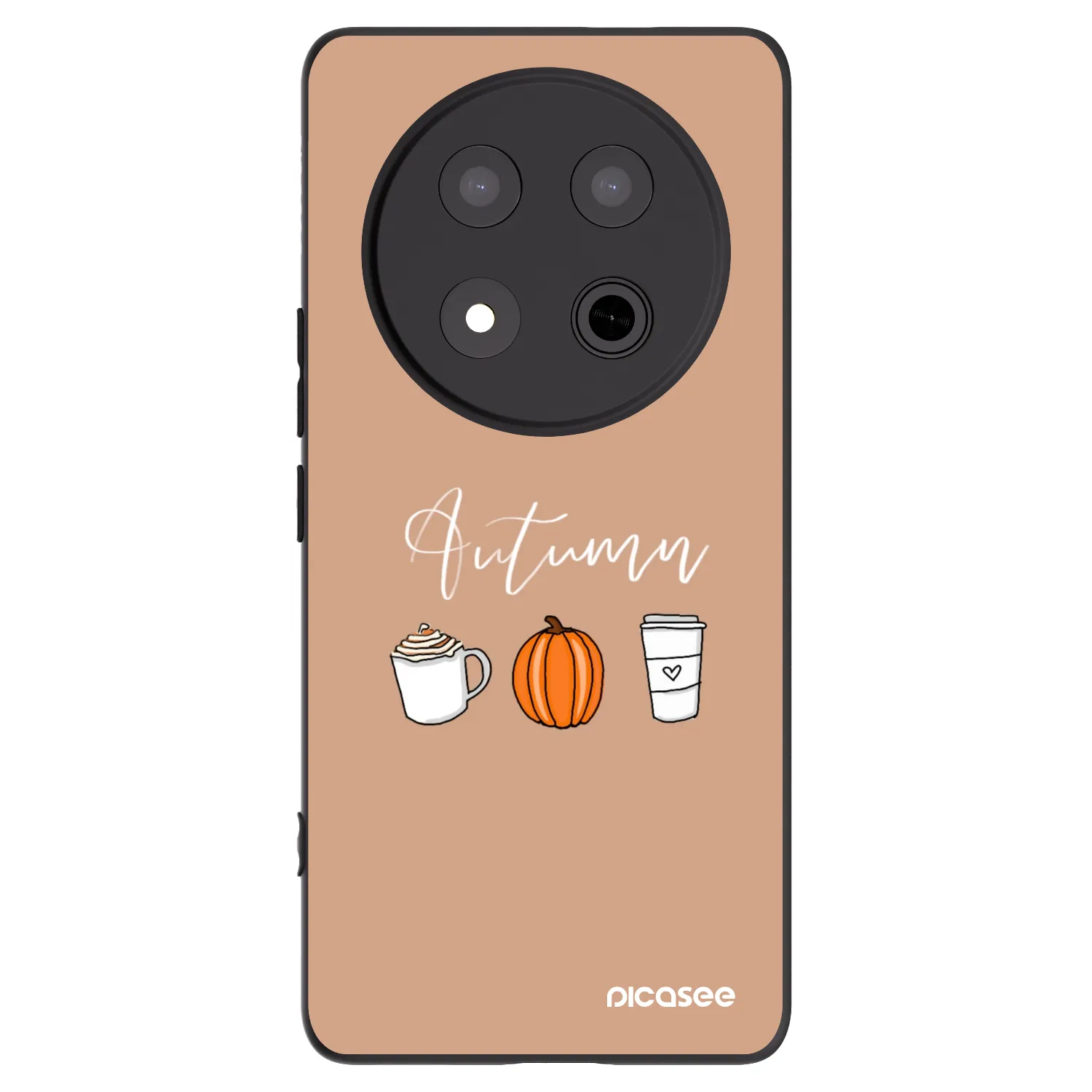 Picasee Honor Magic7 Lite 5G Hülle - Schwarzes Silikon - Autumn