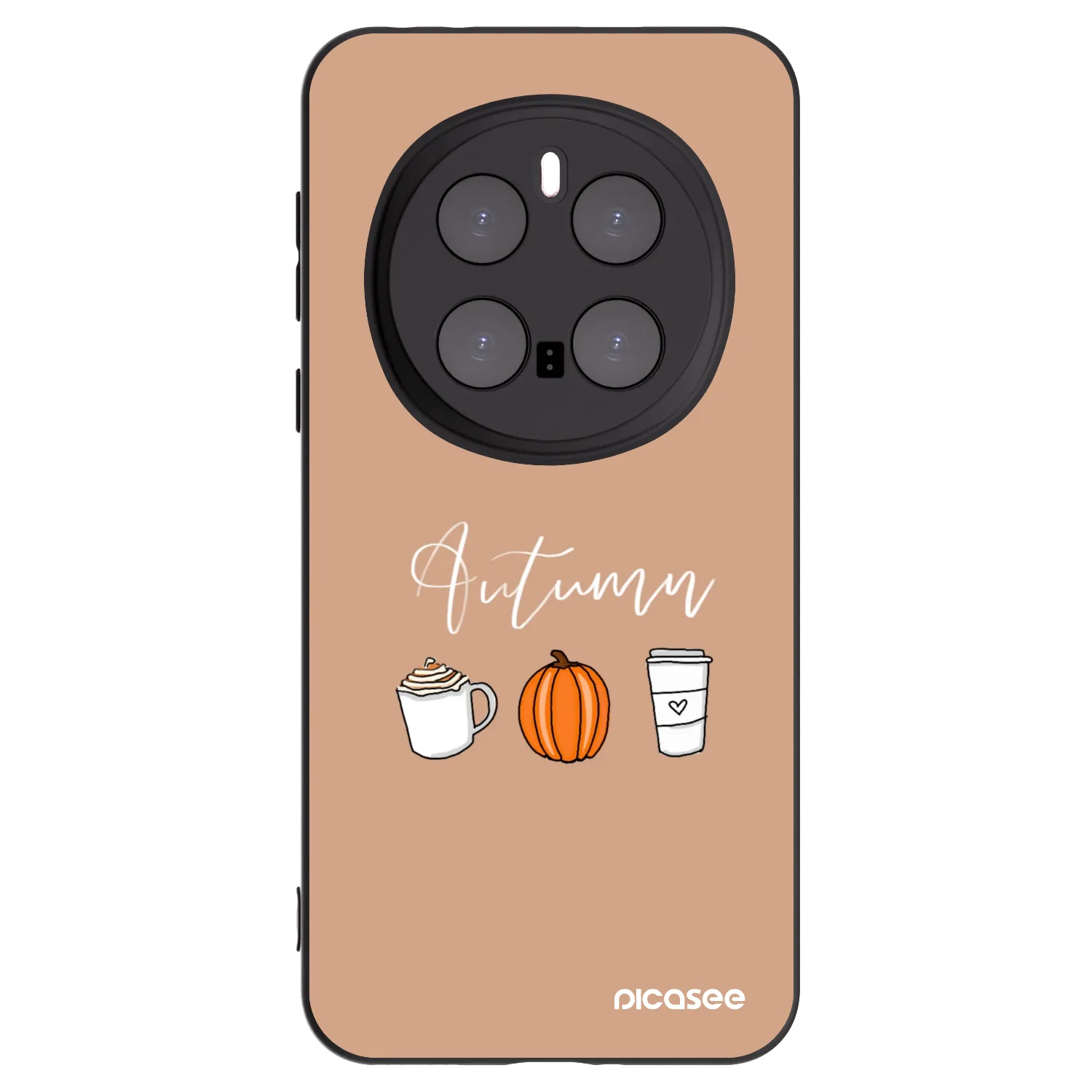 Picasee Honor Magic7 Pro 5G Hülle - Schwarzes Silikon - Autumn