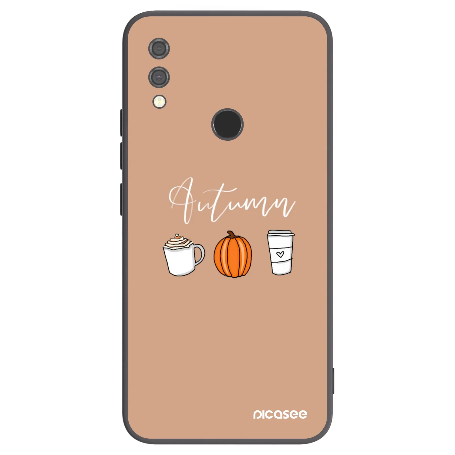 Picasee Xiaomi Redmi Note 7 Hülle - Schwarzes Silikon - Autumn